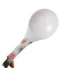 6202 melamine imitation porcelain tableware, soup spoons, high-temperature resistant and shock-resistant, thickened rice spoons, daily necessities and general merchandise wholesale supply Item Picture